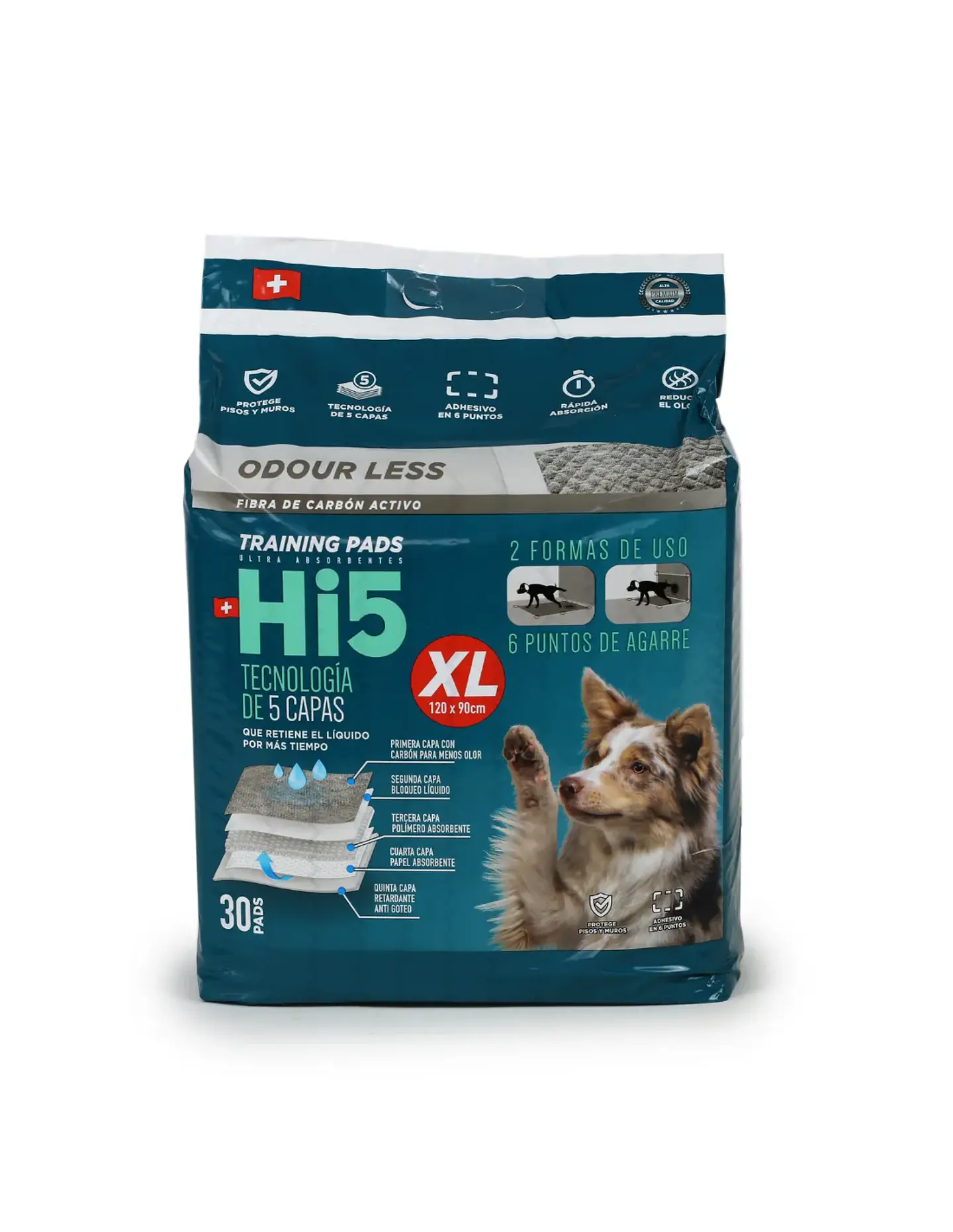 HI5 SABANILLAS 120X90 CARBON ACTIVADO 30 UN 1