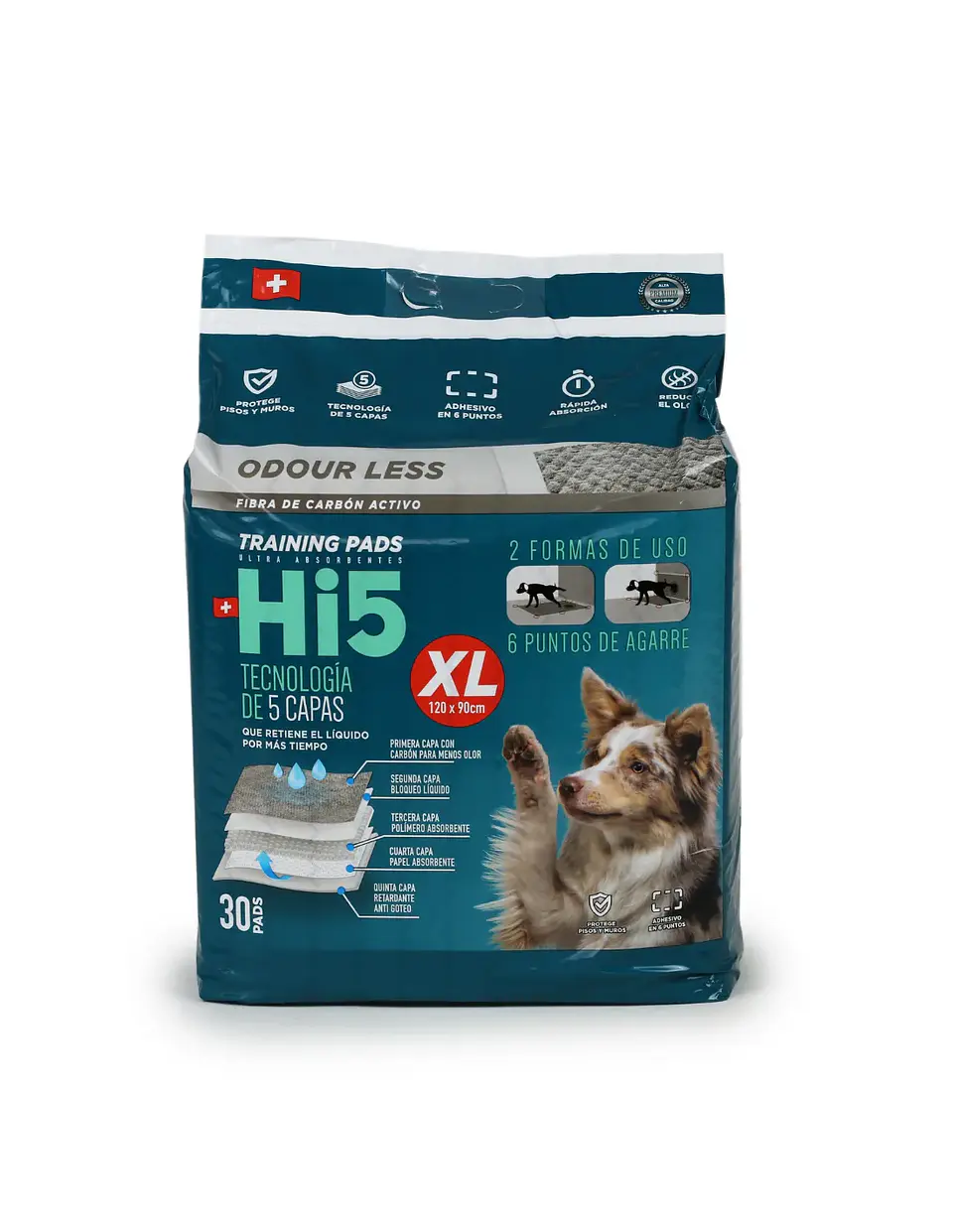 HI5 SABANILLAS 120X90 CARBON ACTIVADO 30 UN 1