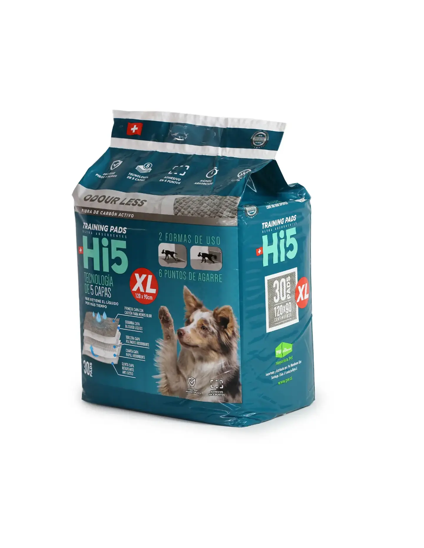 HI5 SABANILLAS 120X90 CARBON ACTIVADO 30 UN 2