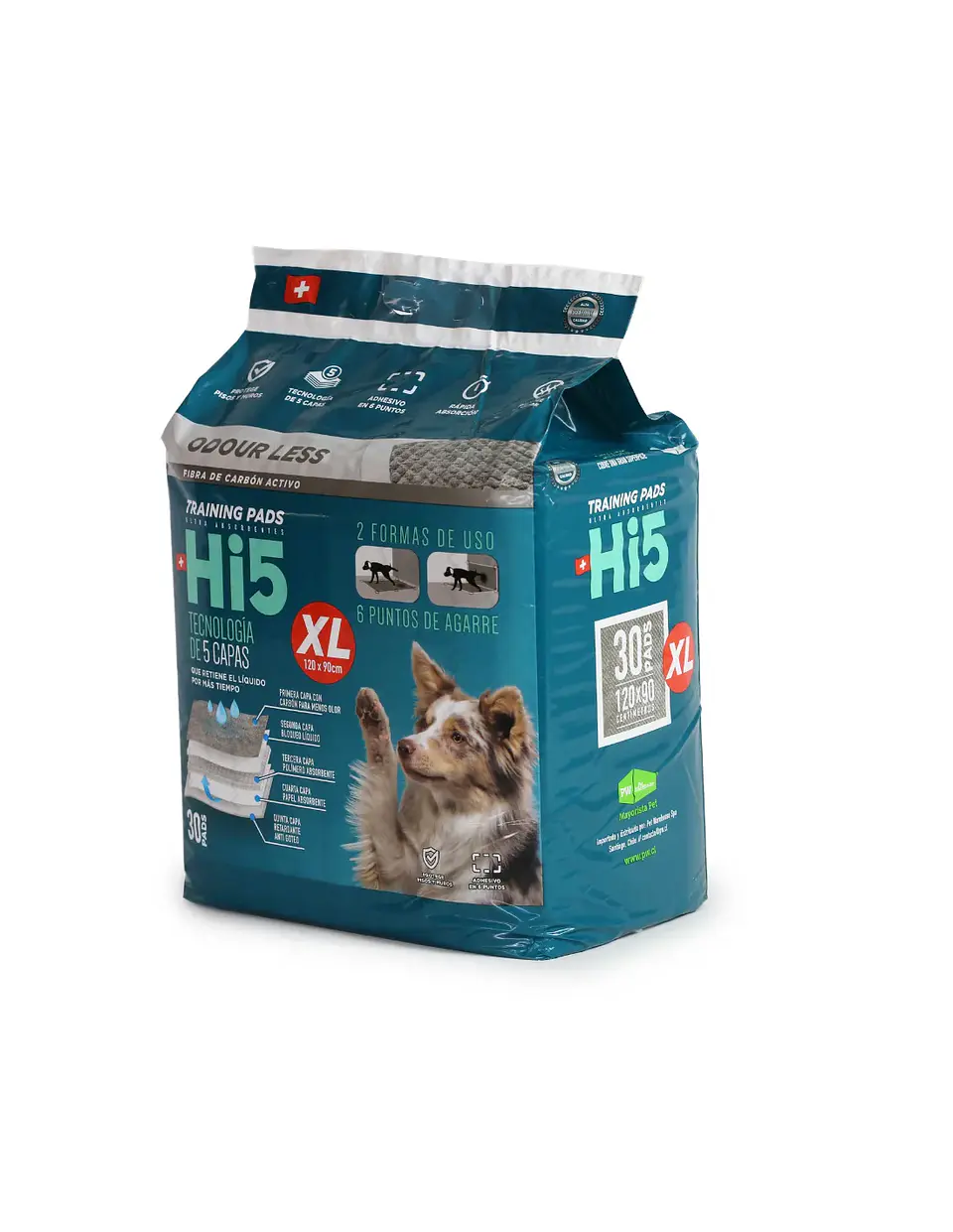 HI5 SABANILLAS 120X90 CARBON ACTIVADO 30 UN 2