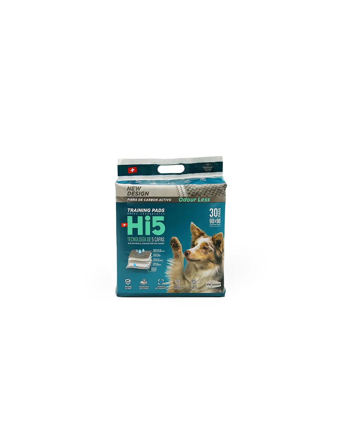 HI5 SABANILLAS 90X90 CARBON ACTIVADO 30 UN 1