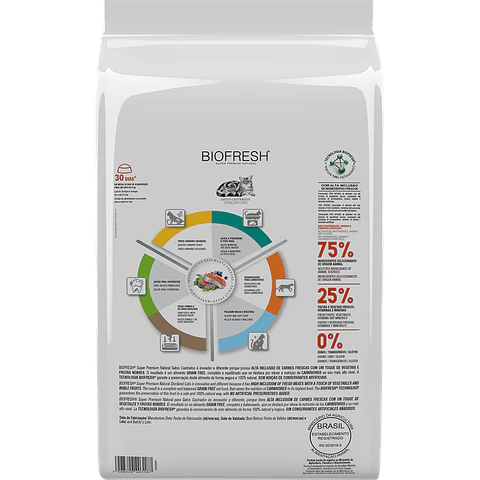 BIOFRESH GATO CASTRADO 1.5KG