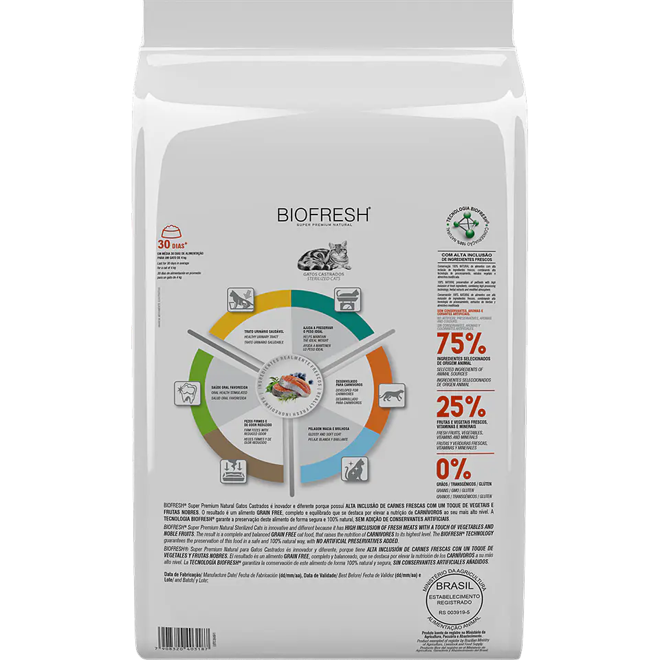BIOFRESH GATO CASTRADO 1.5KG 2