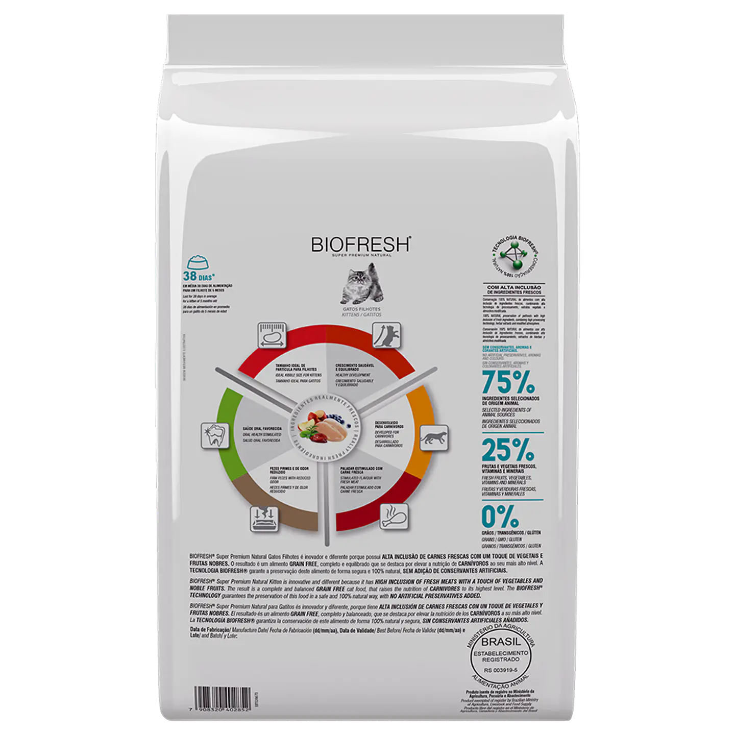 BIOFRESH GATO KITTEN SALMON 1.5KG 2