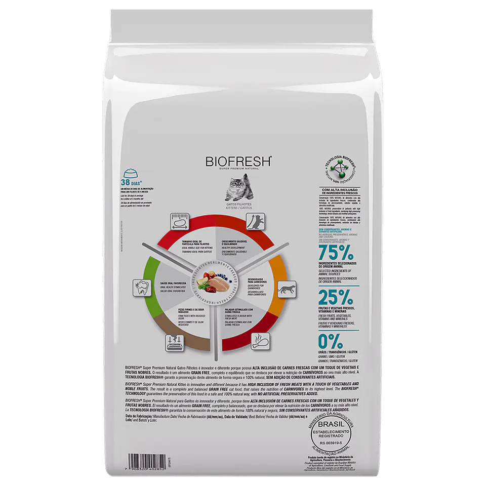 BIOFRESH GATO KITTEN SALMON 1.5KG 2