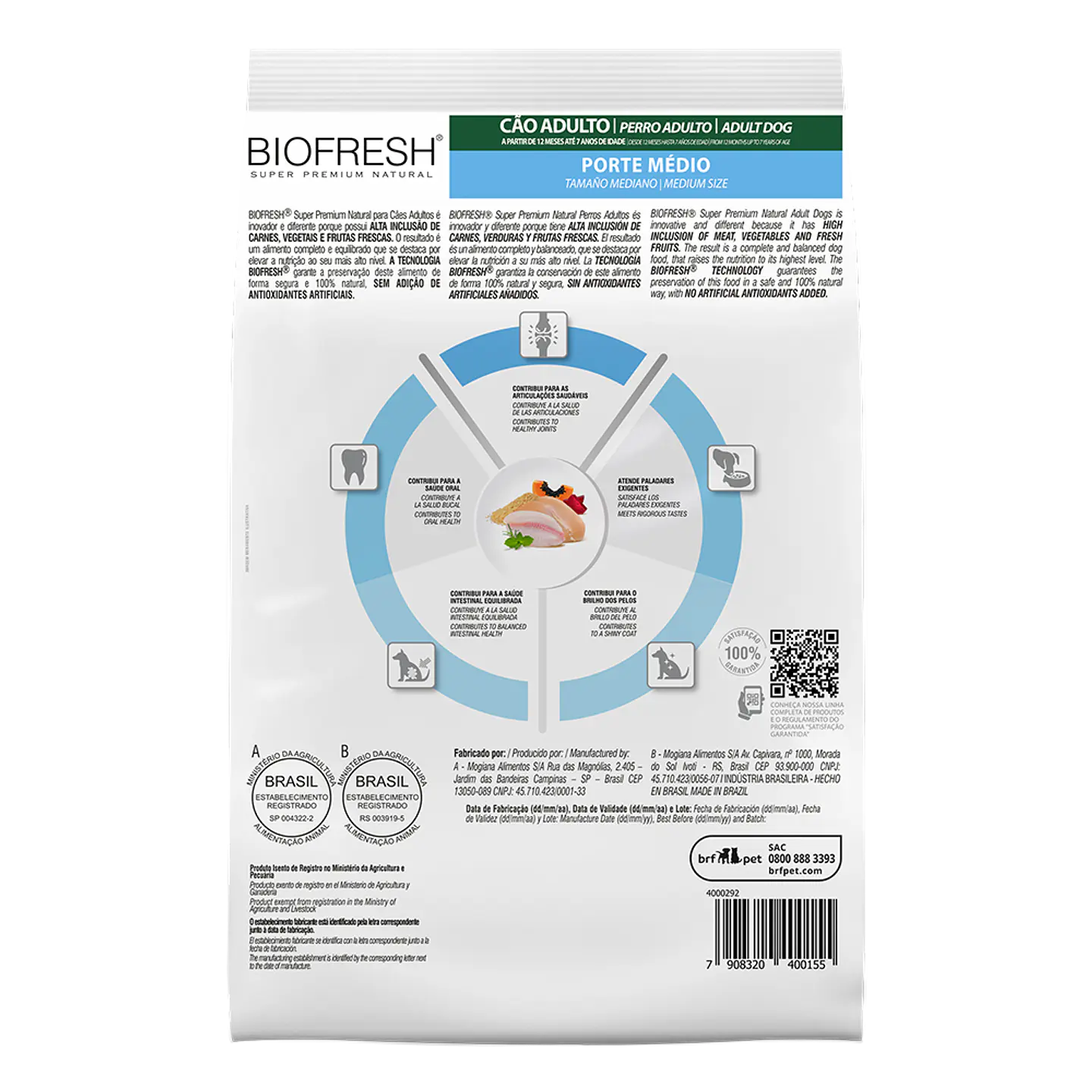 BIOFRESH ADULTOS RAZA MEDIA 10.1KG 3
