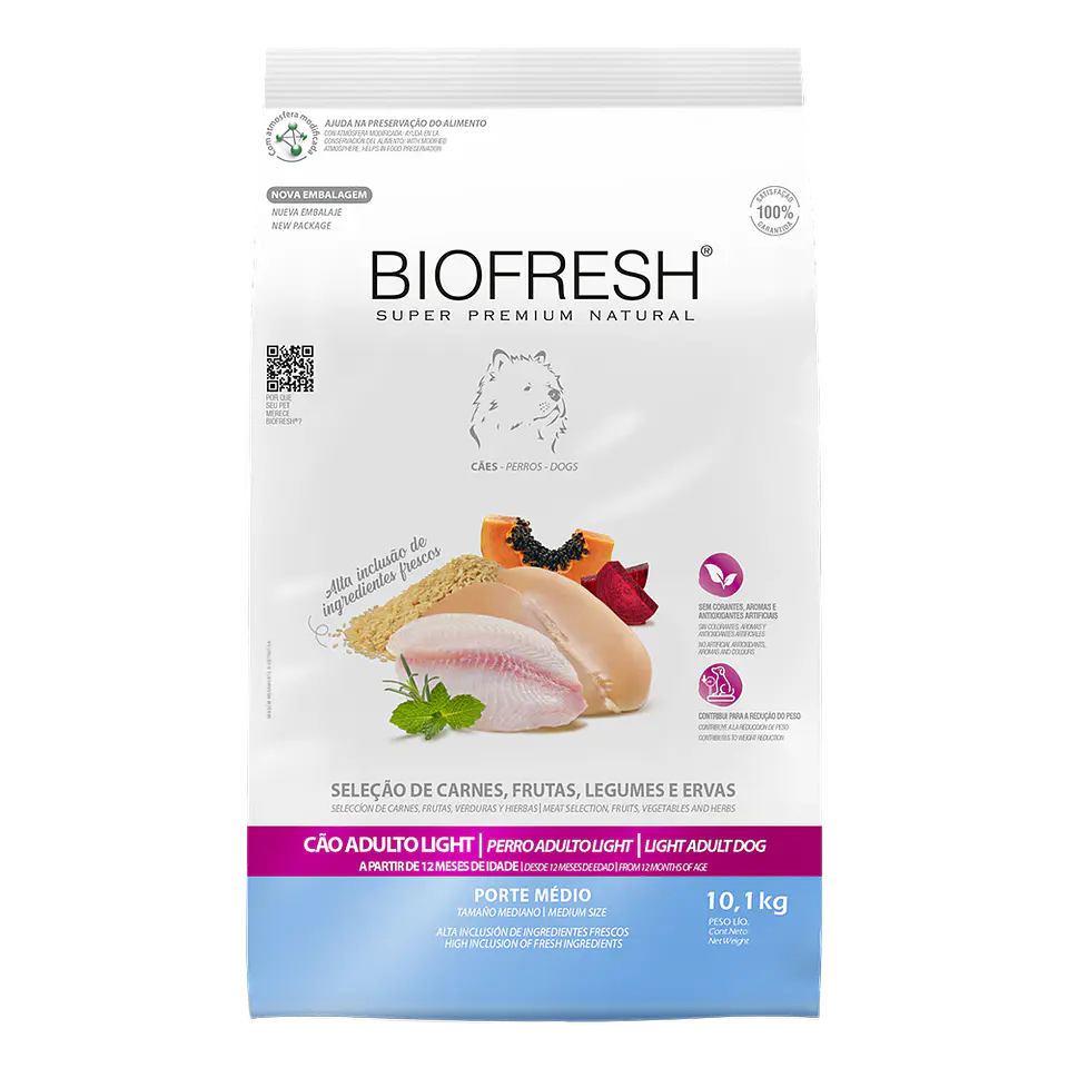 BIOFRESH LIGHT ADULTO RAZA MEDIA 10,1 KG 1