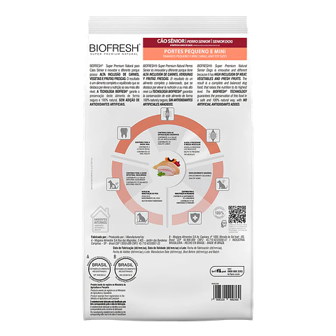 BIOFRESH SENIOR RAZA PEQ/MIN (10.1 KG)