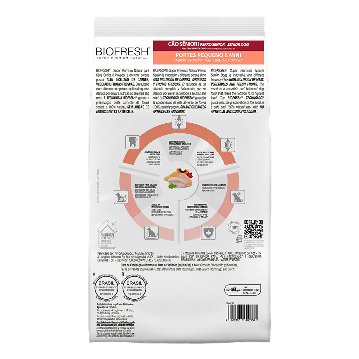BIOFRESH SENIOR RAZA PEQ/MIN (10.1 KG) 2