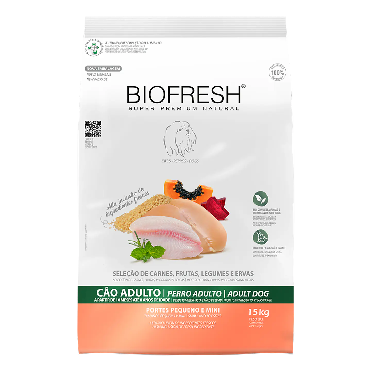 BIOFRESH ADULTOS RAZA PEQUEÑA Y MINI 10,1 KG 1