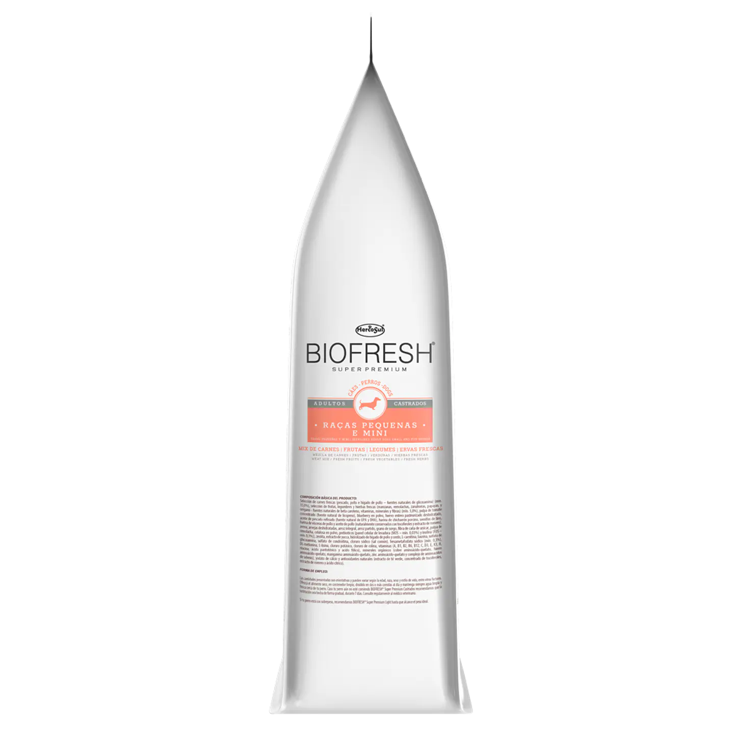 BIOFRESH CASTRADOS ADULTO RAZA PEQUEÑA Y MINI 3 KG 3
