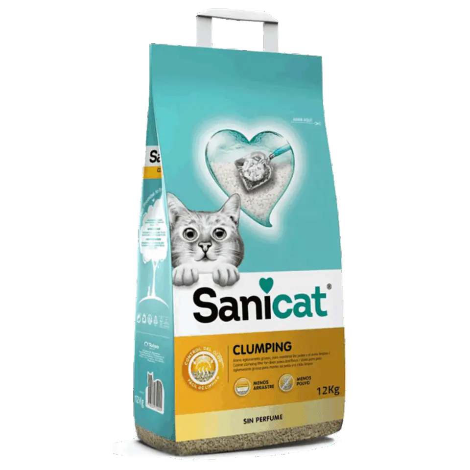 ARENA AGLOMERANTE SANICAT SIN PERFUME – 12 Kg 1