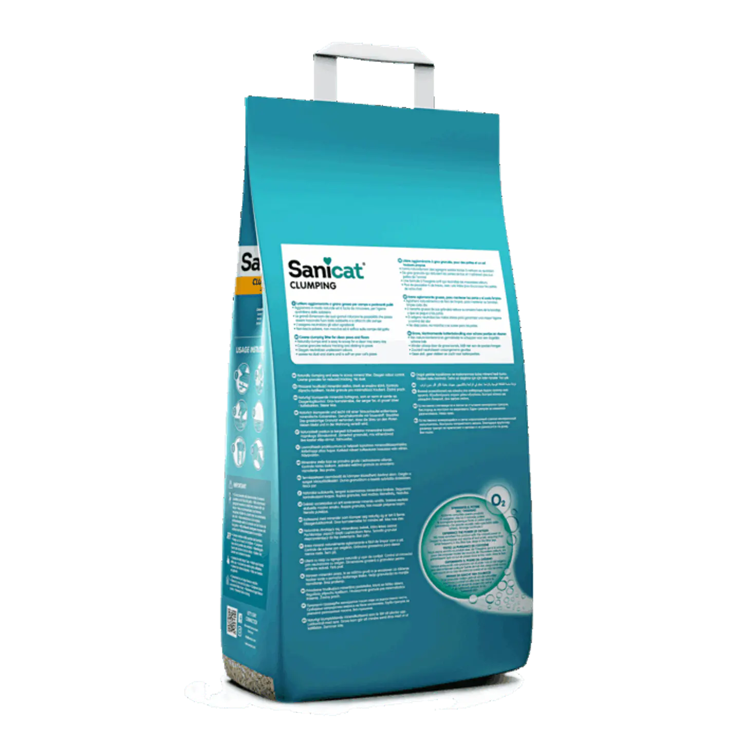 ARENA AGLOMERANTE SANICAT SIN PERFUME – 12 Kg 3