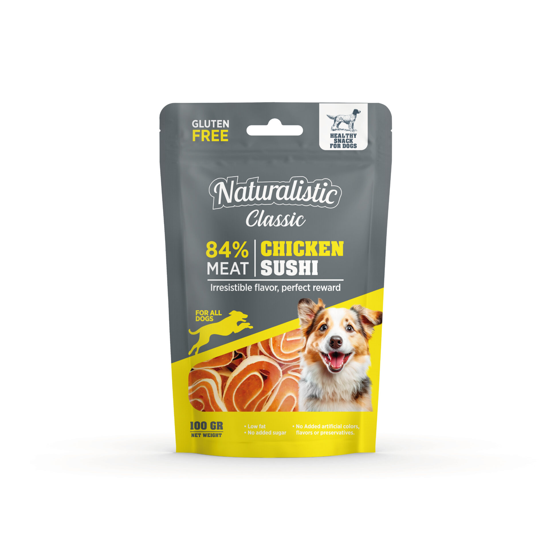 NATURALISTIC CLASSIC CHICKEN SUSHI 100 GRS