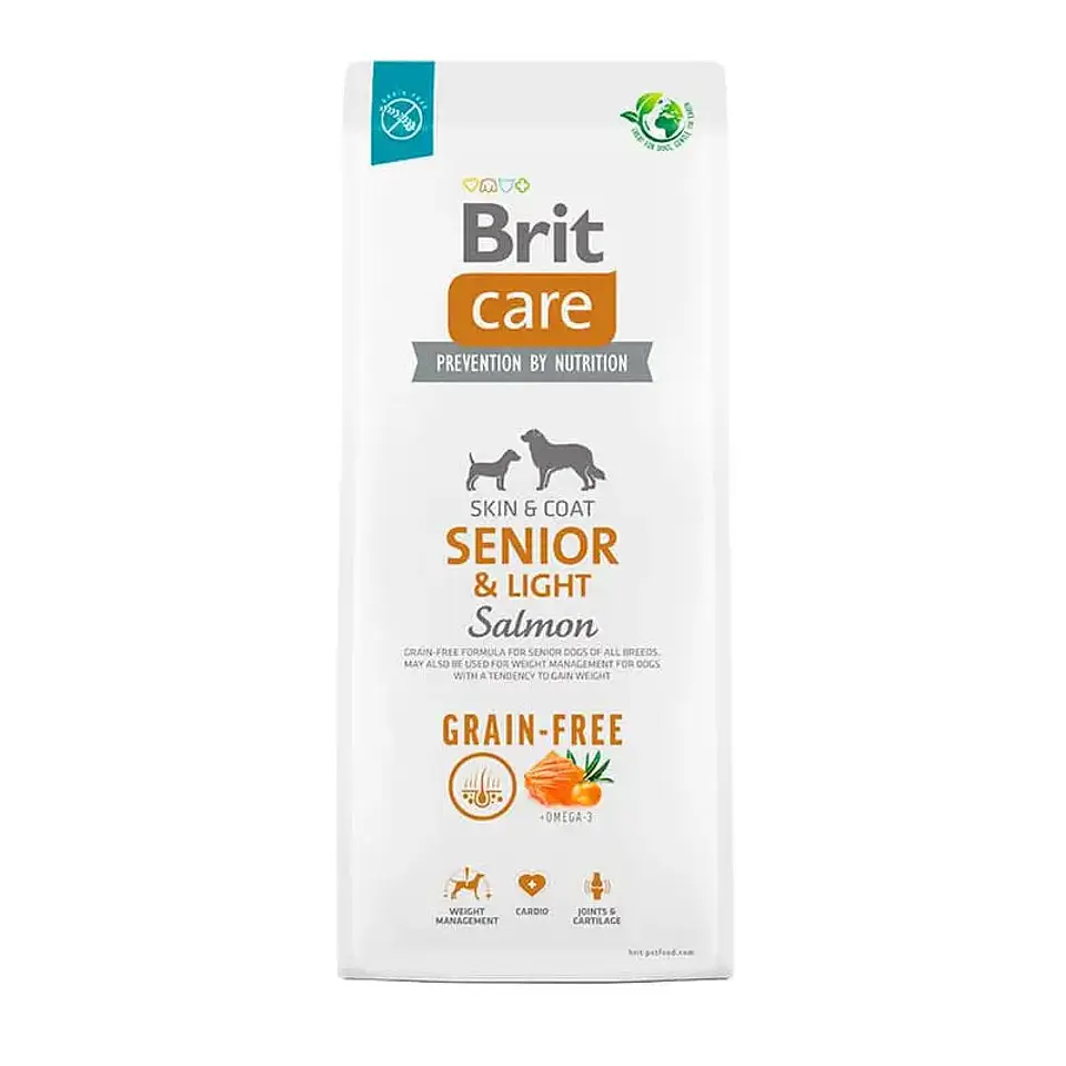 BRIT CARE SENIOR LIGHT SALMON 12 KG 1