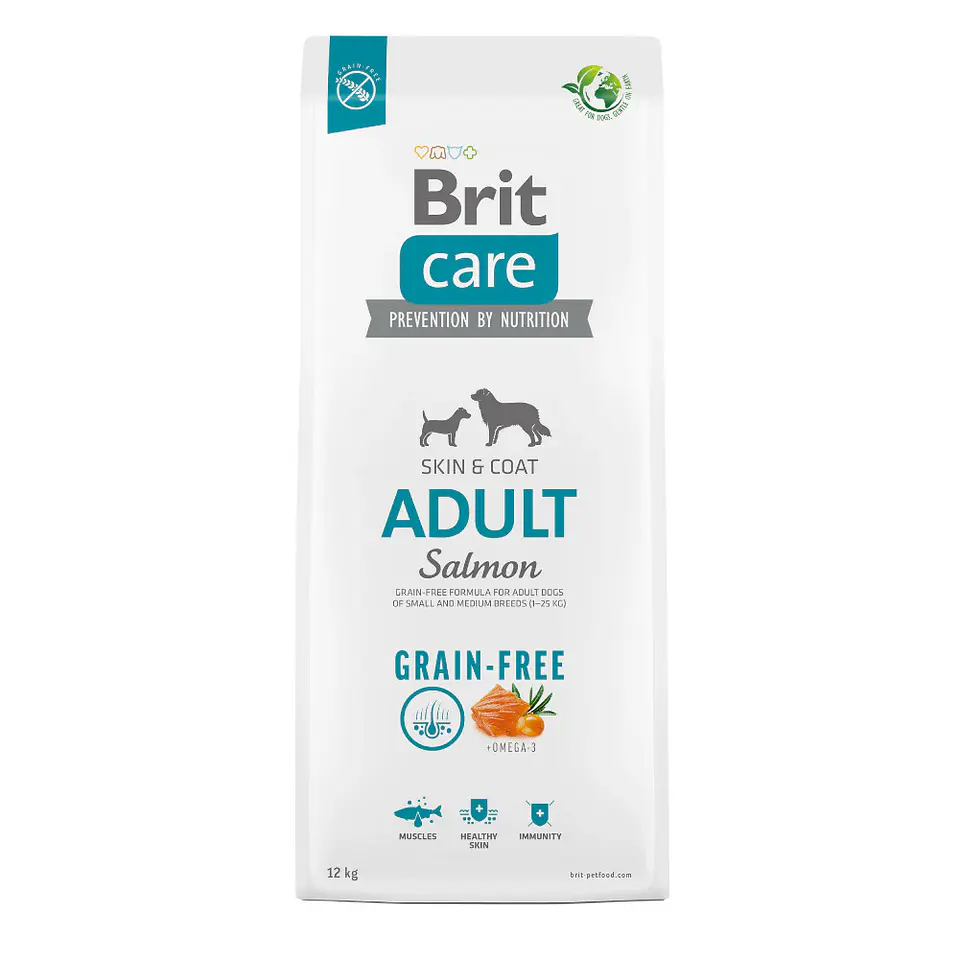 BRIT CARE ADULT S/M SALMON 12 KG 1