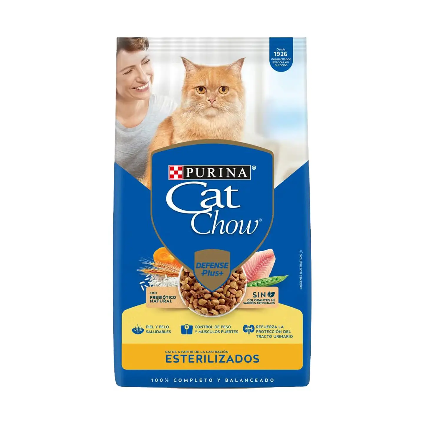 CAT CHOW ESTERILIZADO 8 KG 1