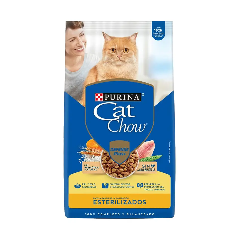 CAT CHOW ESTERILIZADO 8 KG 1