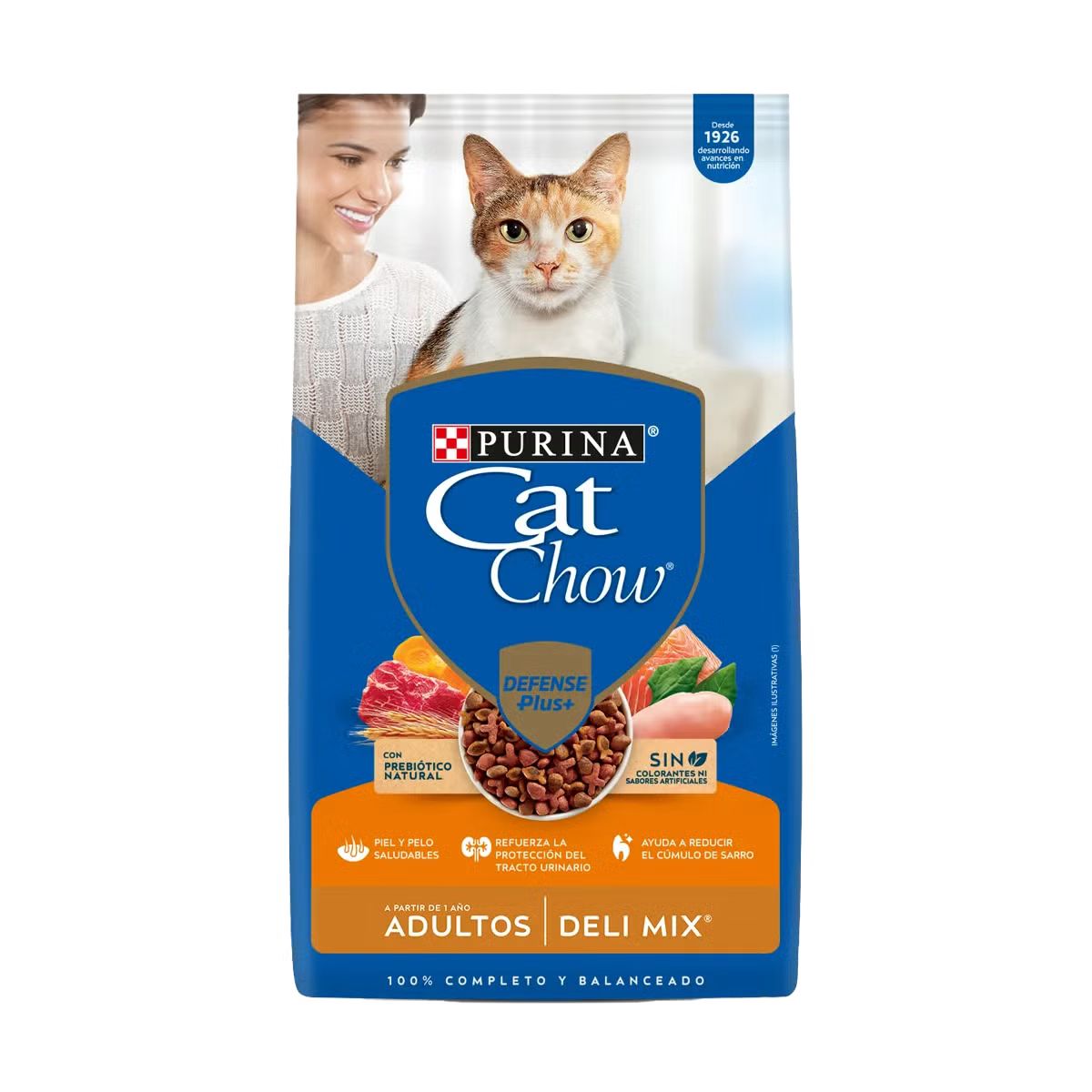 Comida de Gato Cat Chow Adultos Delimix 8 Kg