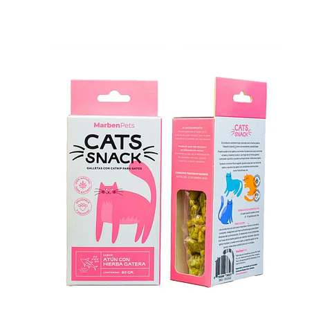 CAST SNACK GALLETA  ATÚN LLEVA GATERA 