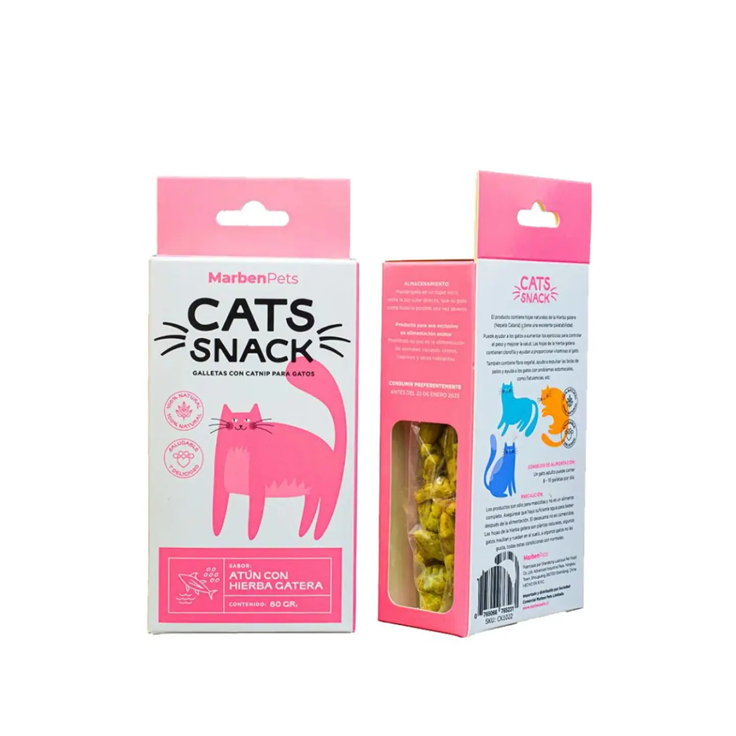 CAST SNACK GALLETA  ATÚN LLEVA GATERA  1