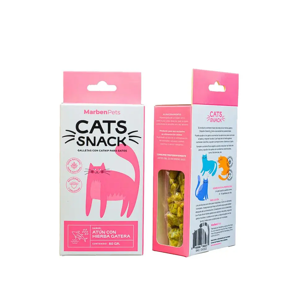 CAST SNACK GALLETA  ATÚN LLEVA GATERA  1