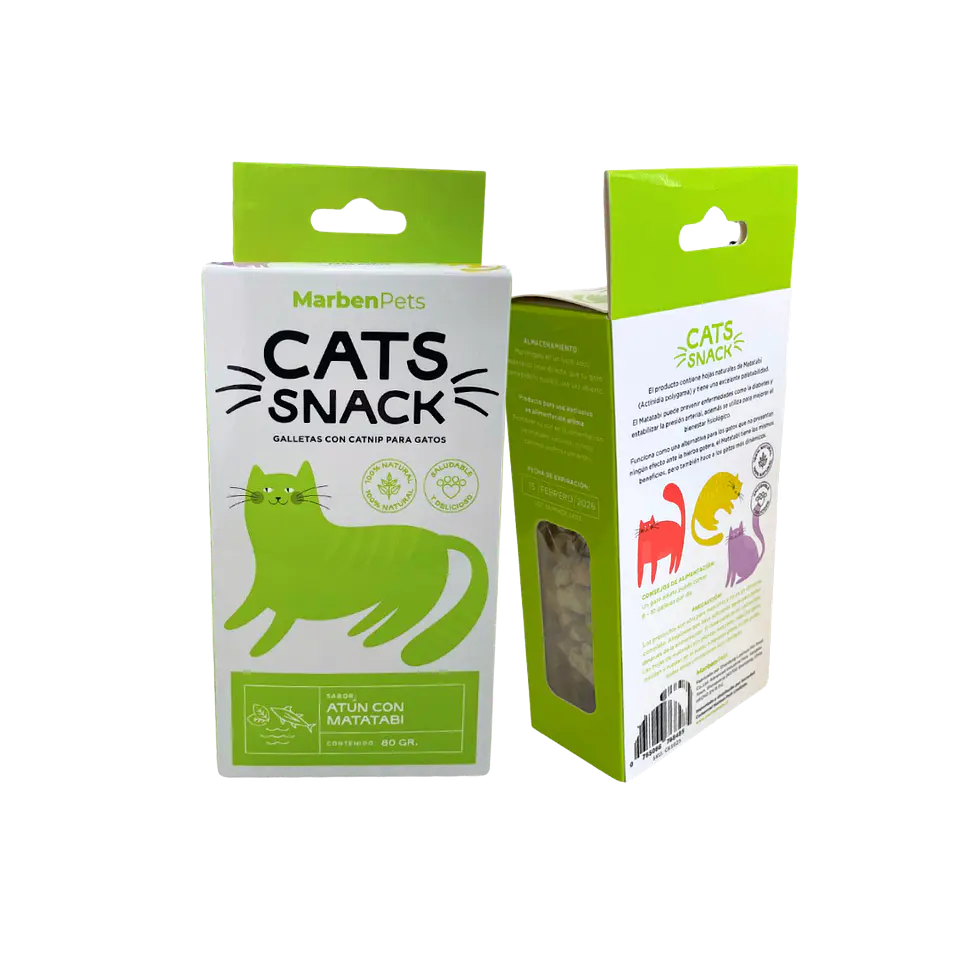 CATS SNACK GALLETAS ATÚN CON MATATABI 1