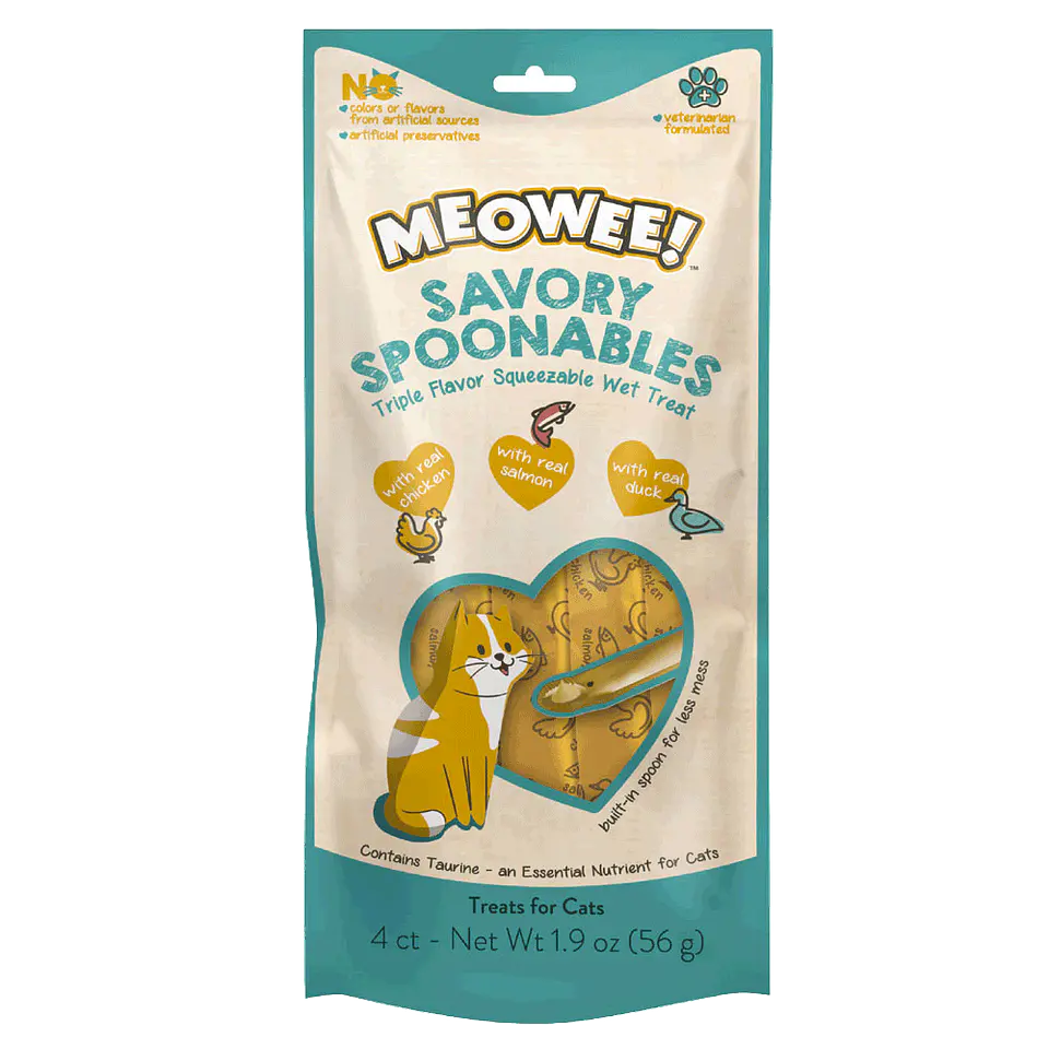 MEOWEE POLLO - SALMÓN - PATO 4 UNIDADES 1