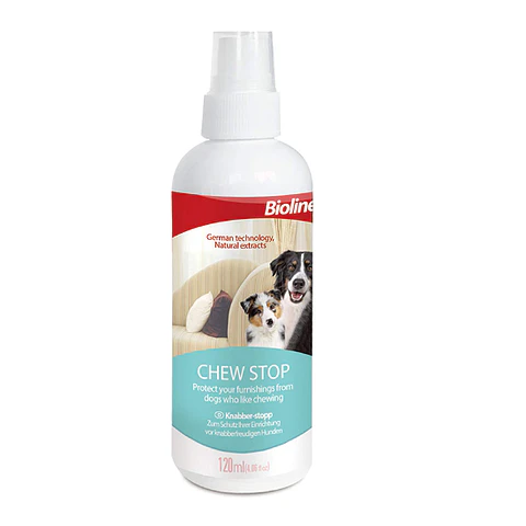 REPELENTE BIOLINE CHEW STOP 120ml 