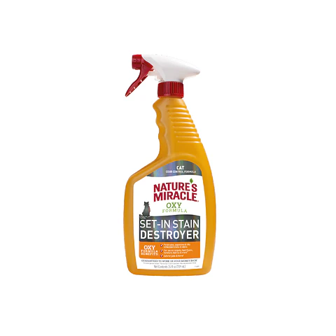 NATURES MIRACLE OXY FORMULA ELIMINA Y MANCHAS OLORES 709ml