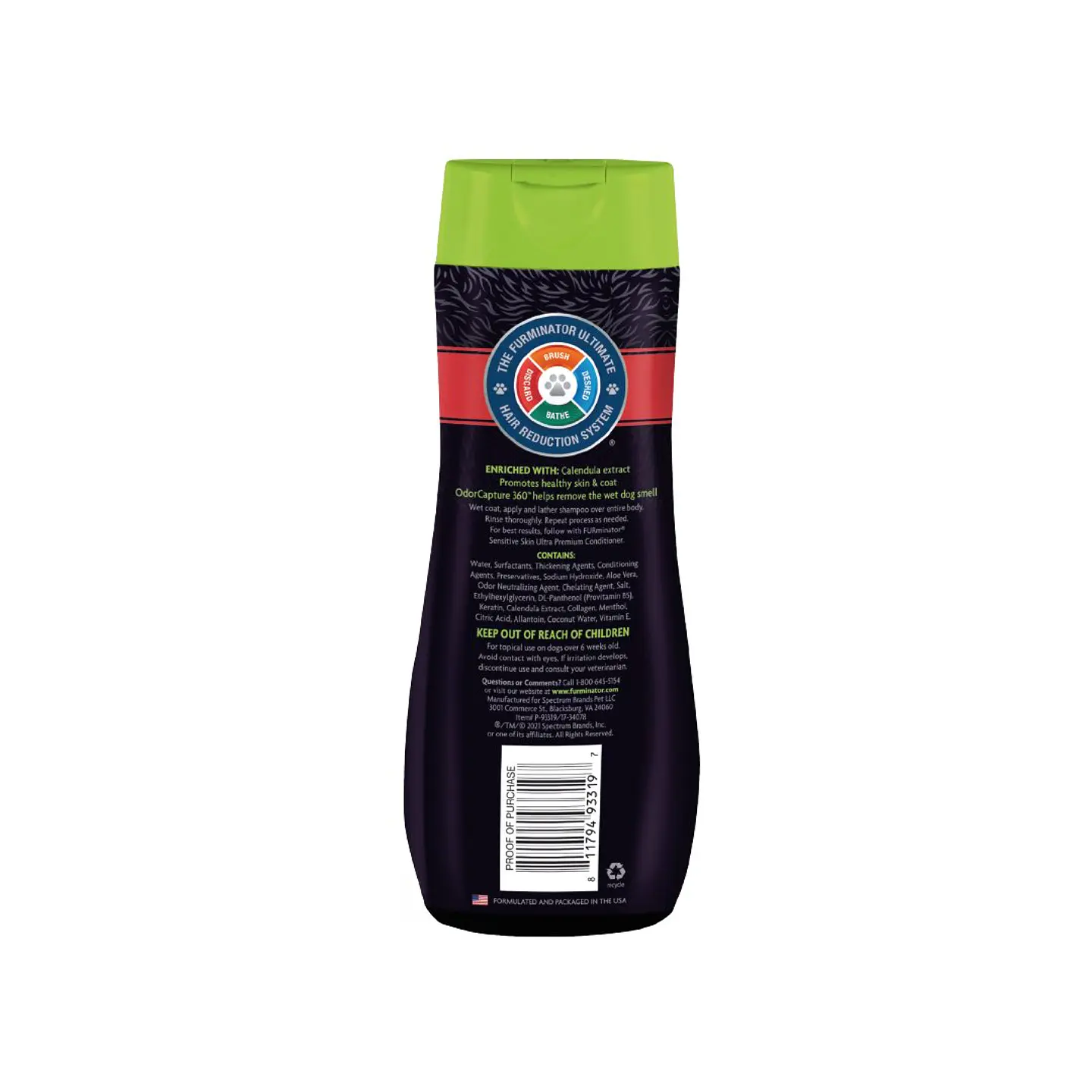 FURMINATOR SENSITIVE SHAMPOO 473ml 2