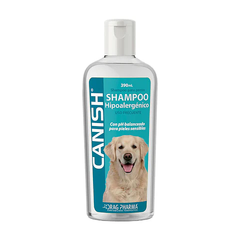 SHAMPOO HIPOALERGENICO CANISH 390ml