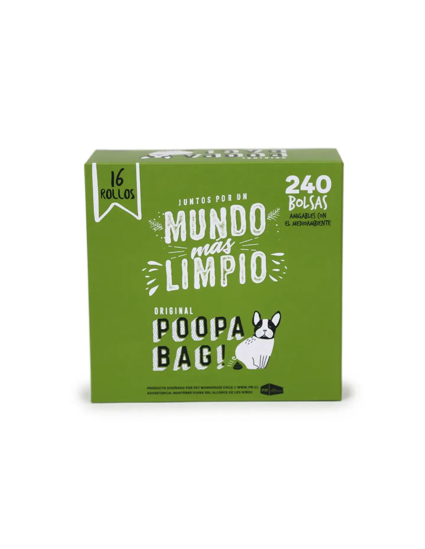 POOPA BAG BOLSA PACK 16 ROLLOS 2