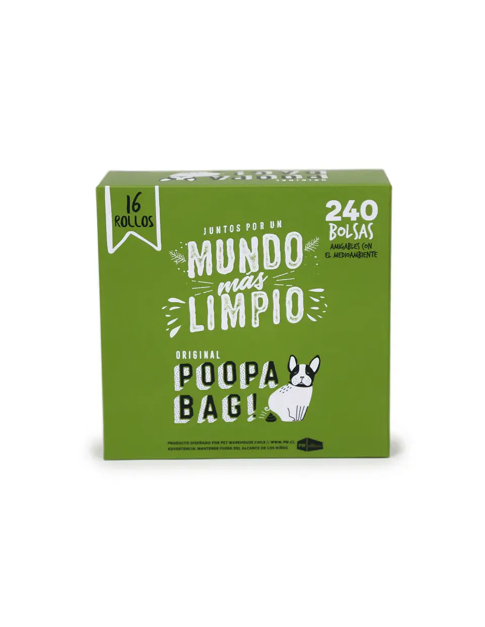 POOPA BAG BOLSA PACK 16 ROLLOS 2