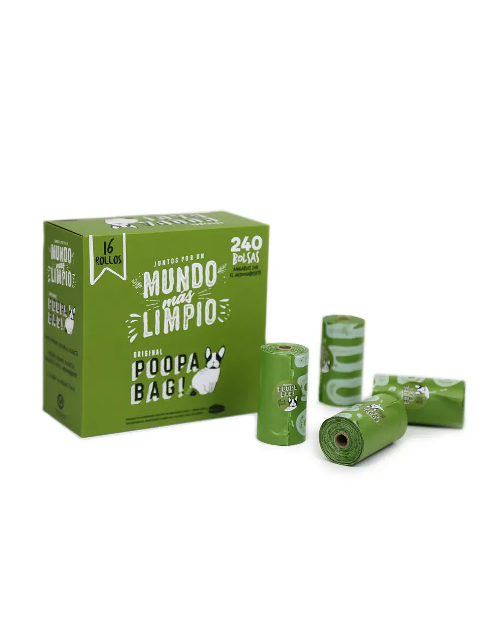 POOPA BAG BOLSA PACK 16 ROLLOS 1