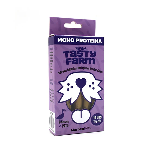 SNACK SALCHICHAS MONOPROTEICA PATO 10 UNI
