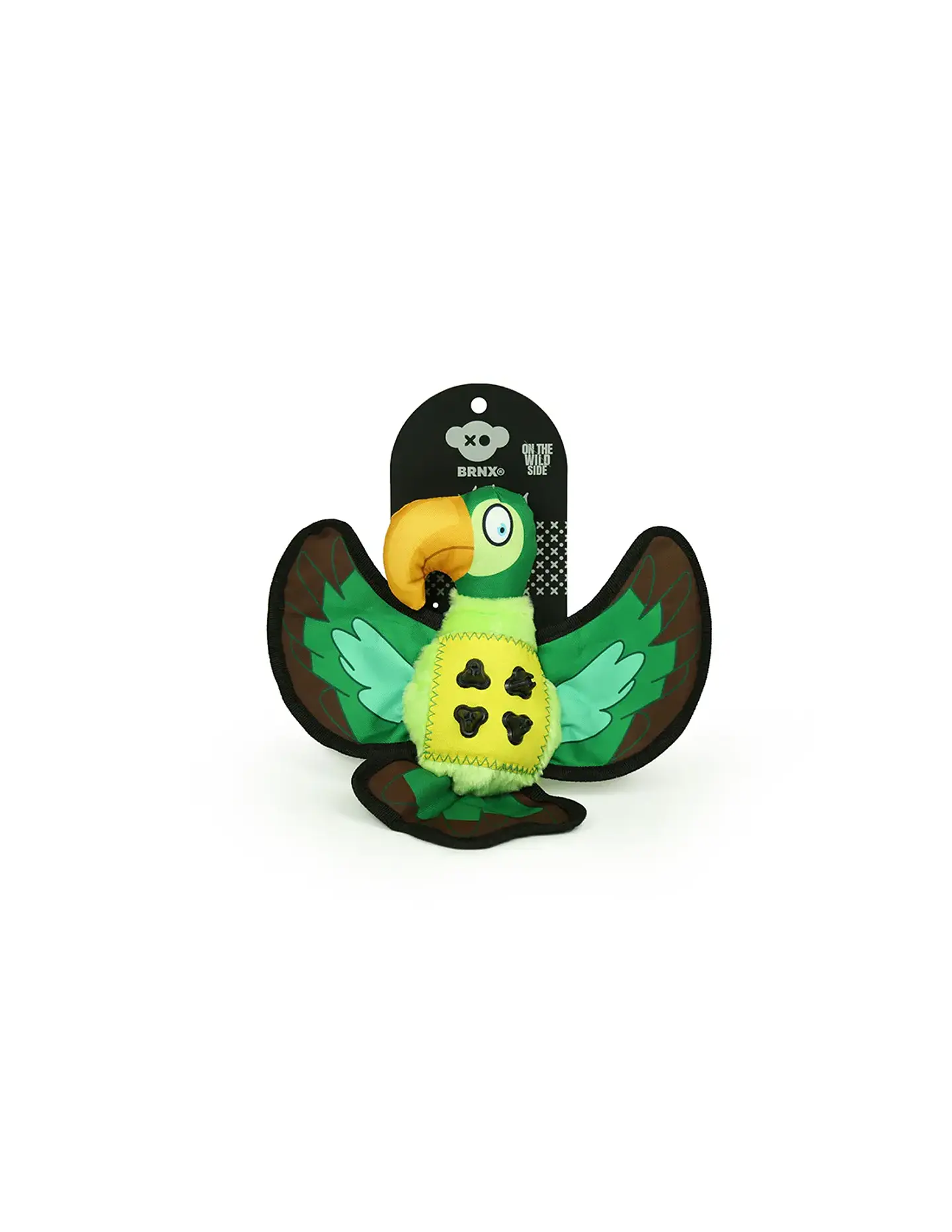 JUGUETE LORO TEXTIL REPELENTE AL AGUA 30,5 CM 1