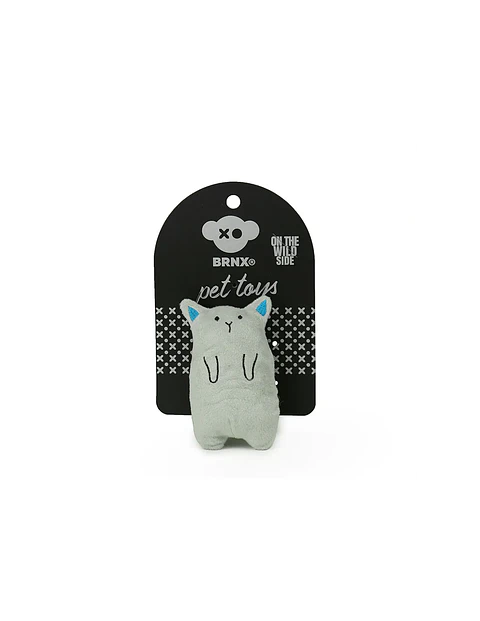JUGUETE GATO MAXI GATO GRIS 11 CM