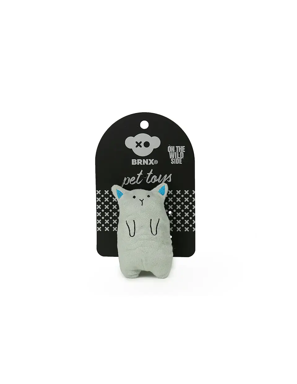 JUGUETE GATO MAXI GATO GRIS 11 CM 1