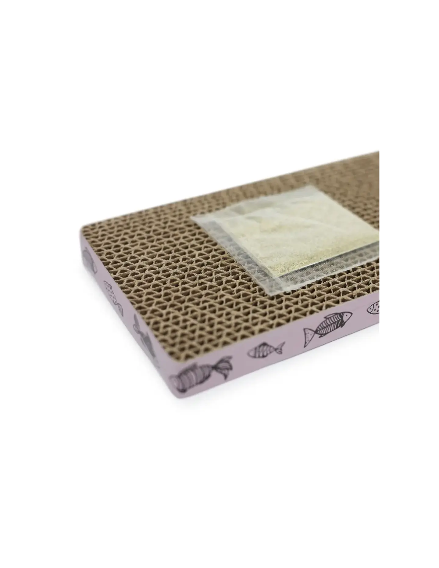 HEY RASCADOR VERTICAL PERFORADO PARA PUERTA DE GATO 45X12X2 CM 2