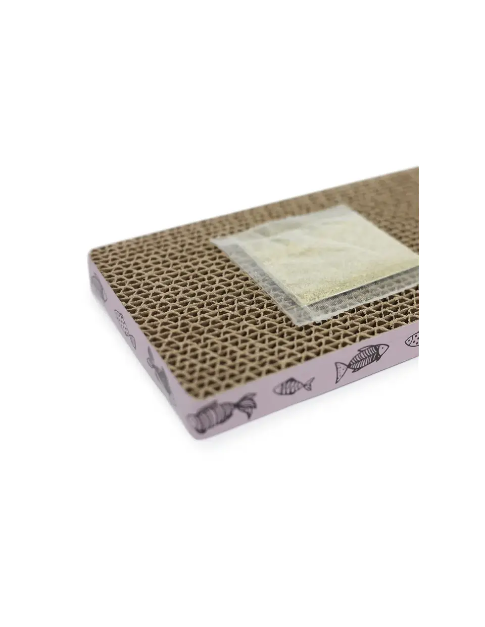 HEY RASCADOR VERTICAL PERFORADO PARA PUERTA DE GATO 45X12X2 CM 2