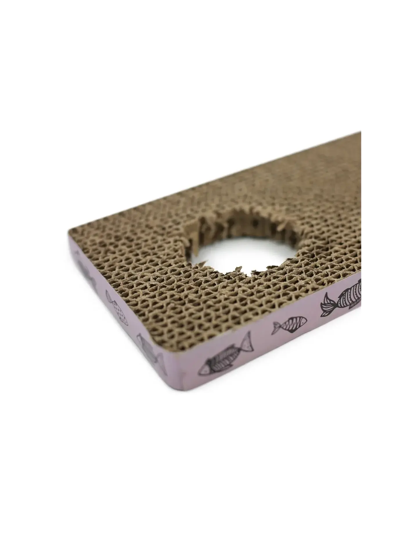 HEY RASCADOR VERTICAL PERFORADO PARA PUERTA DE GATO 45X12X2 CM 5