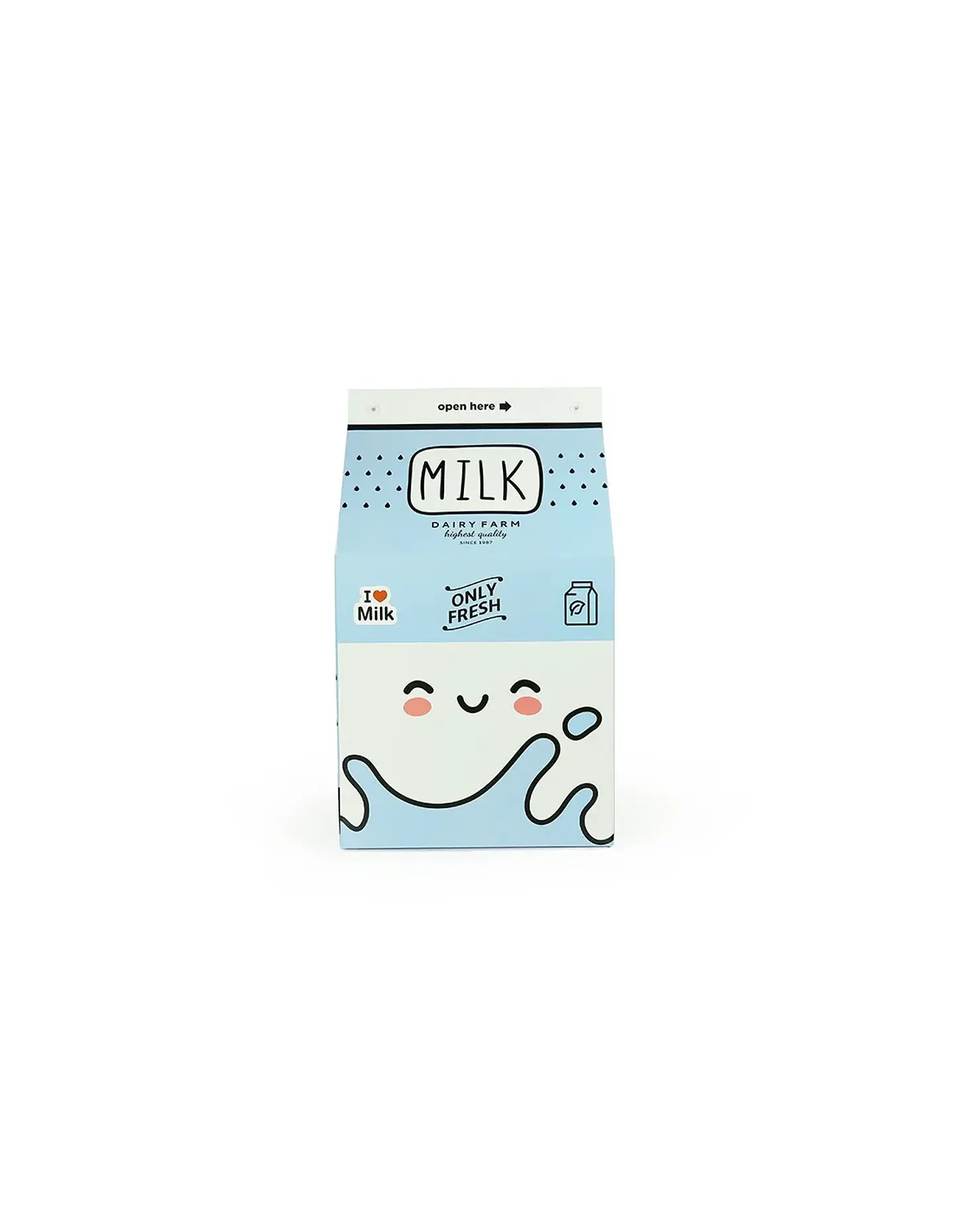 HEY RASCADOR MAXI CAJA DE LECHE AZUL 6