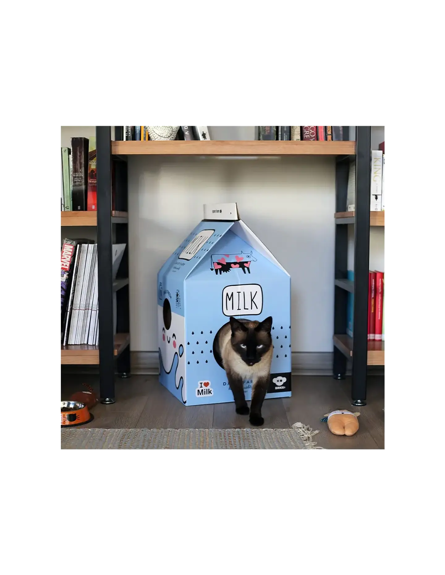 HEY RASCADOR MAXI CAJA DE LECHE AZUL 3
