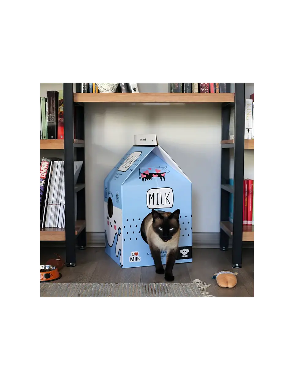 HEY RASCADOR MAXI CAJA DE LECHE AZUL 3