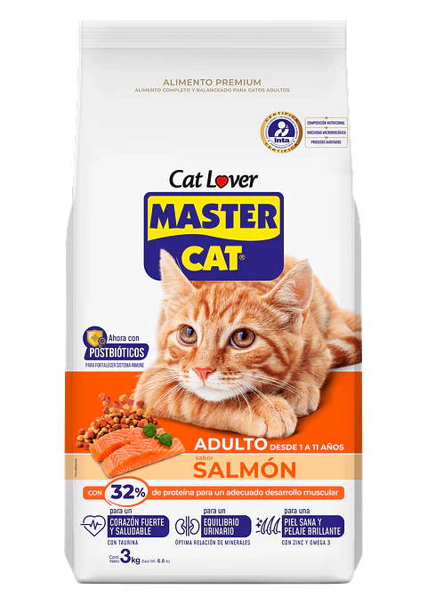 MASTER CAT SABOR SALMON 20 KG