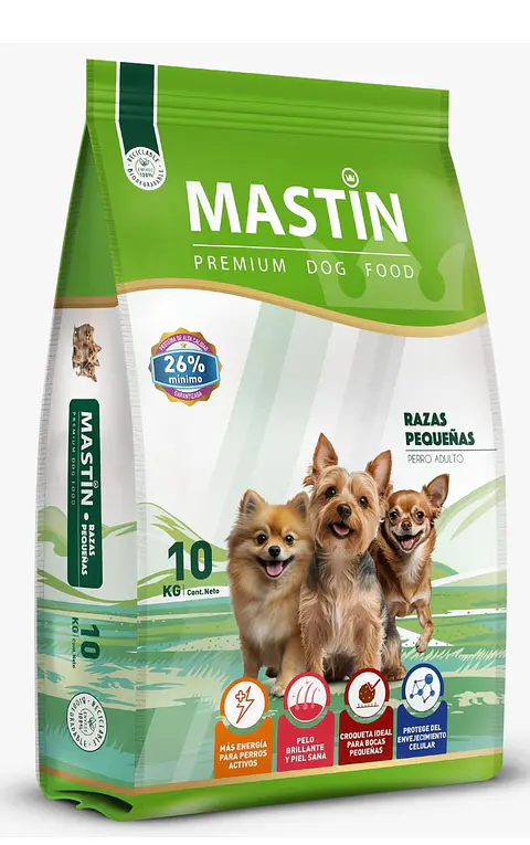 MASTIN ADULTO RAZA PEQUEÑA 10 KG