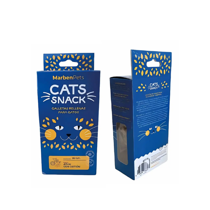 Cats Snack Galletas Rellenas con Atún y Pollo 80GR