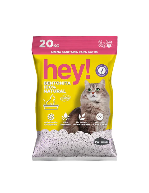 HEY ARENA SANITARIA AROMA LAVANDA 20 KG