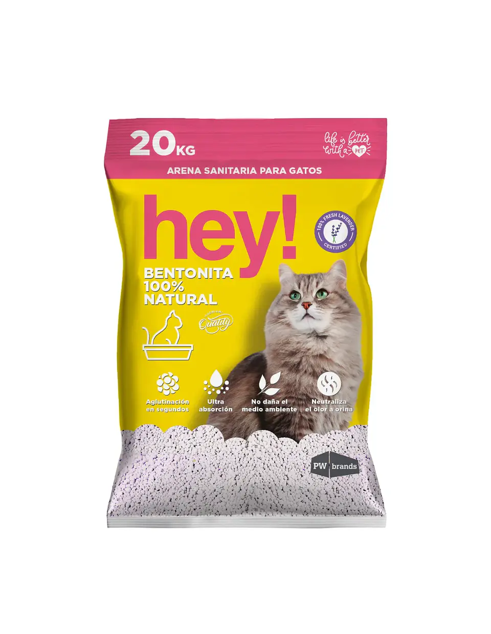 HEY ARENA SANITARIA AROMA LAVANDA 20 KG 1